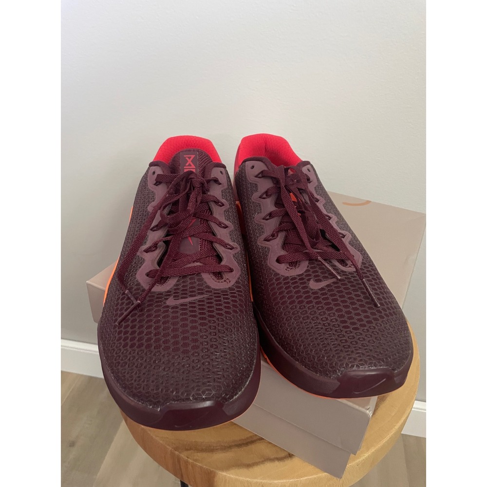 Nike Metcon 5 Maroon Red Orange Size Men's 11.5 EUC - Picture 10 of 16